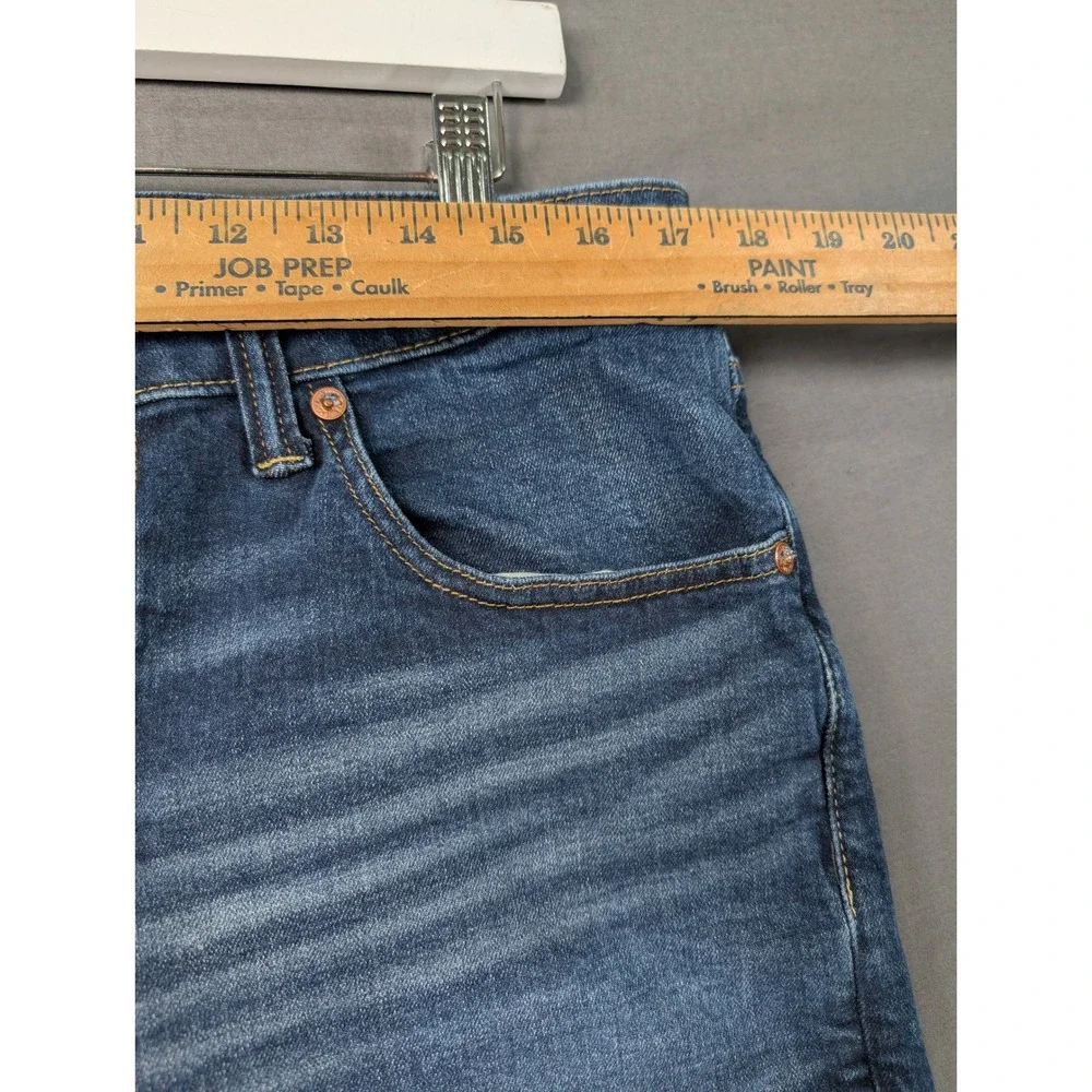 American Eagle Mens Airflex+ Slim Jeans Blue Denim Size 34x32